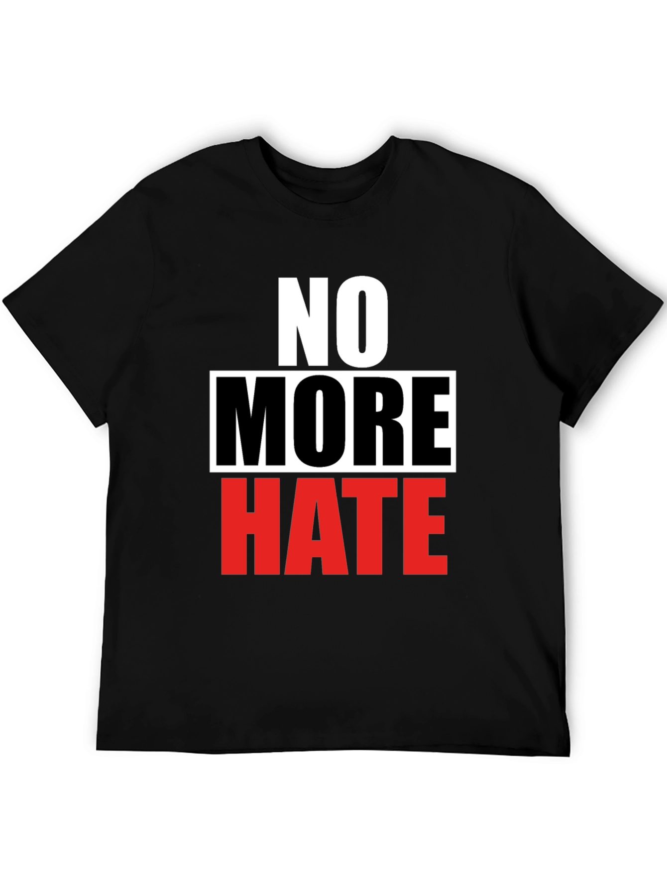 No More Hate Graphic Tee - Activism T-Shirt