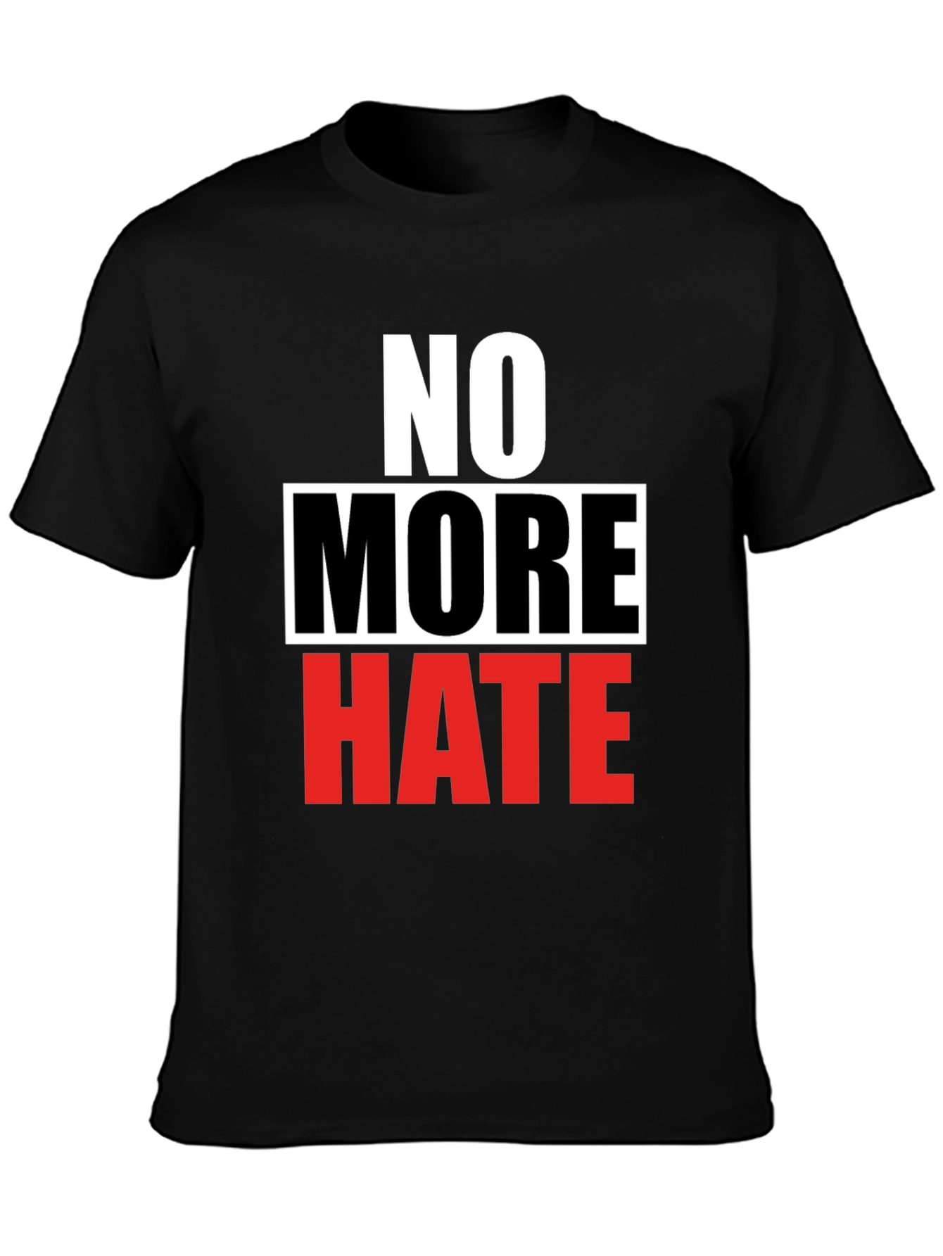 No More Hate Graphic Tee - Activism T-Shirt