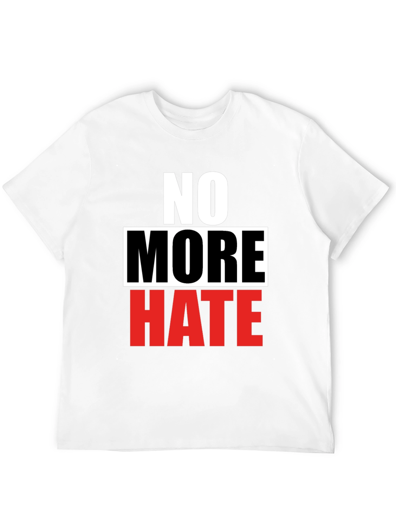 No More Hate Graphic Tee - Activism T-Shirt