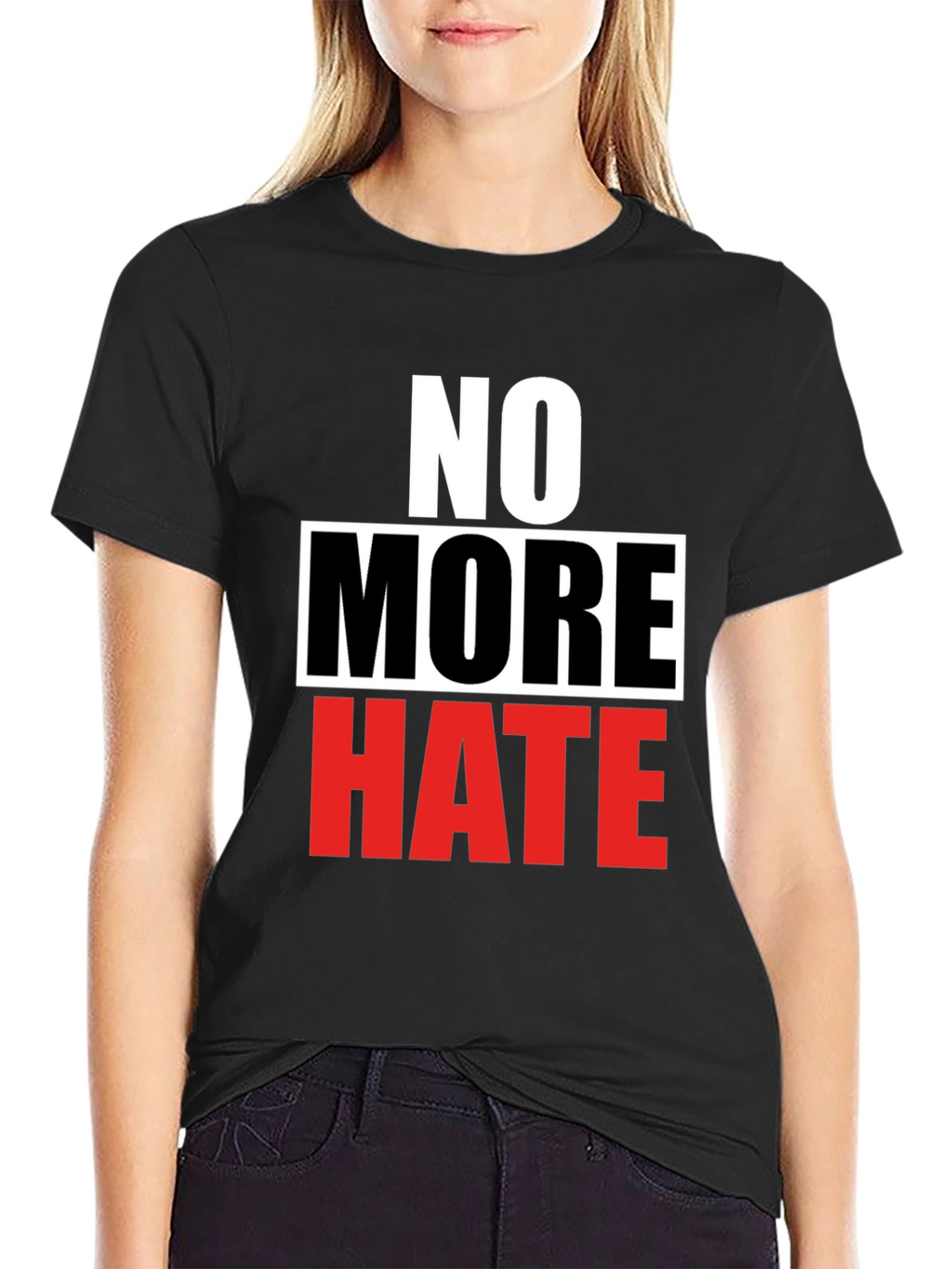 No More Hate Graphic Tee - Activism T-Shirt