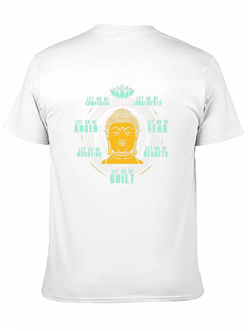 Buddha Let Go Graphic Tee - Spiritual T-Shirt