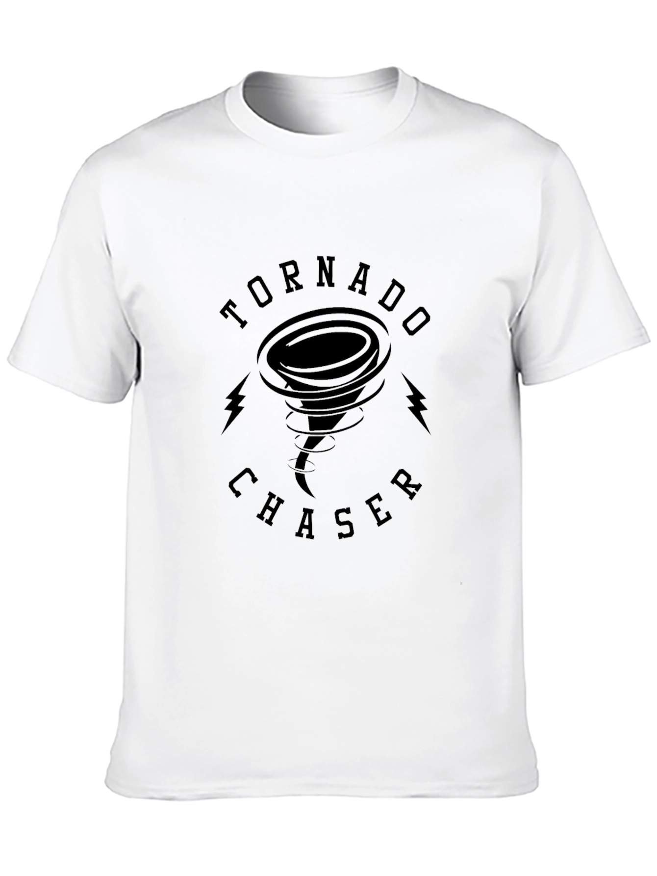 Tornado Chaser T-Shirt - Black Graphic Tee