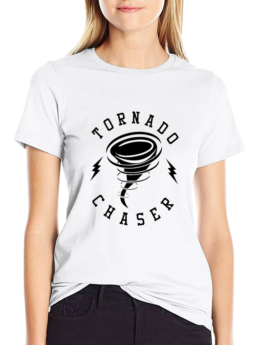 Tornado Chaser T-Shirt - Black Graphic Tee