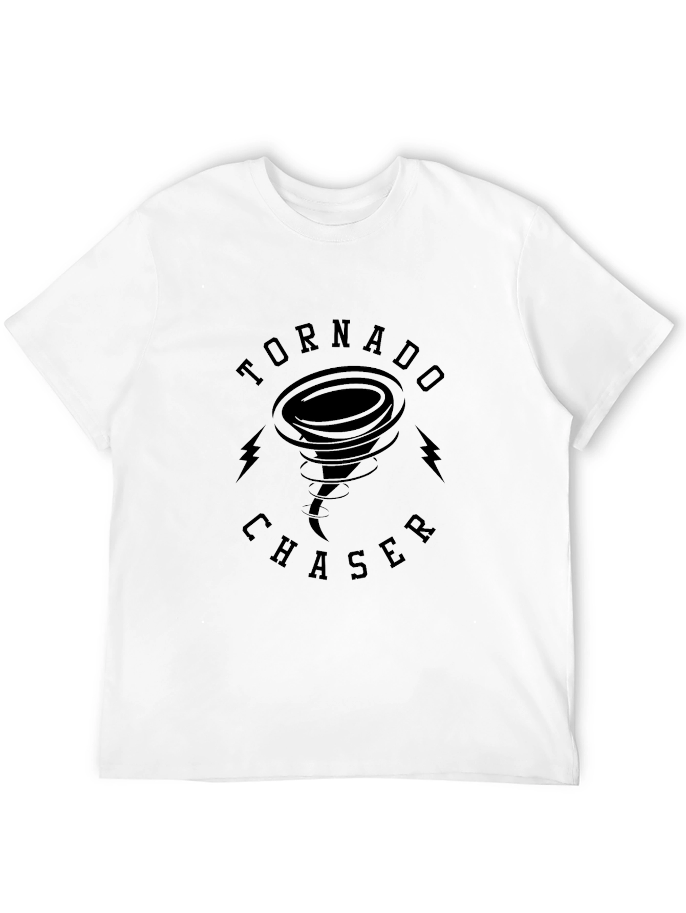 Tornado Chaser T-Shirt - Black Graphic Tee