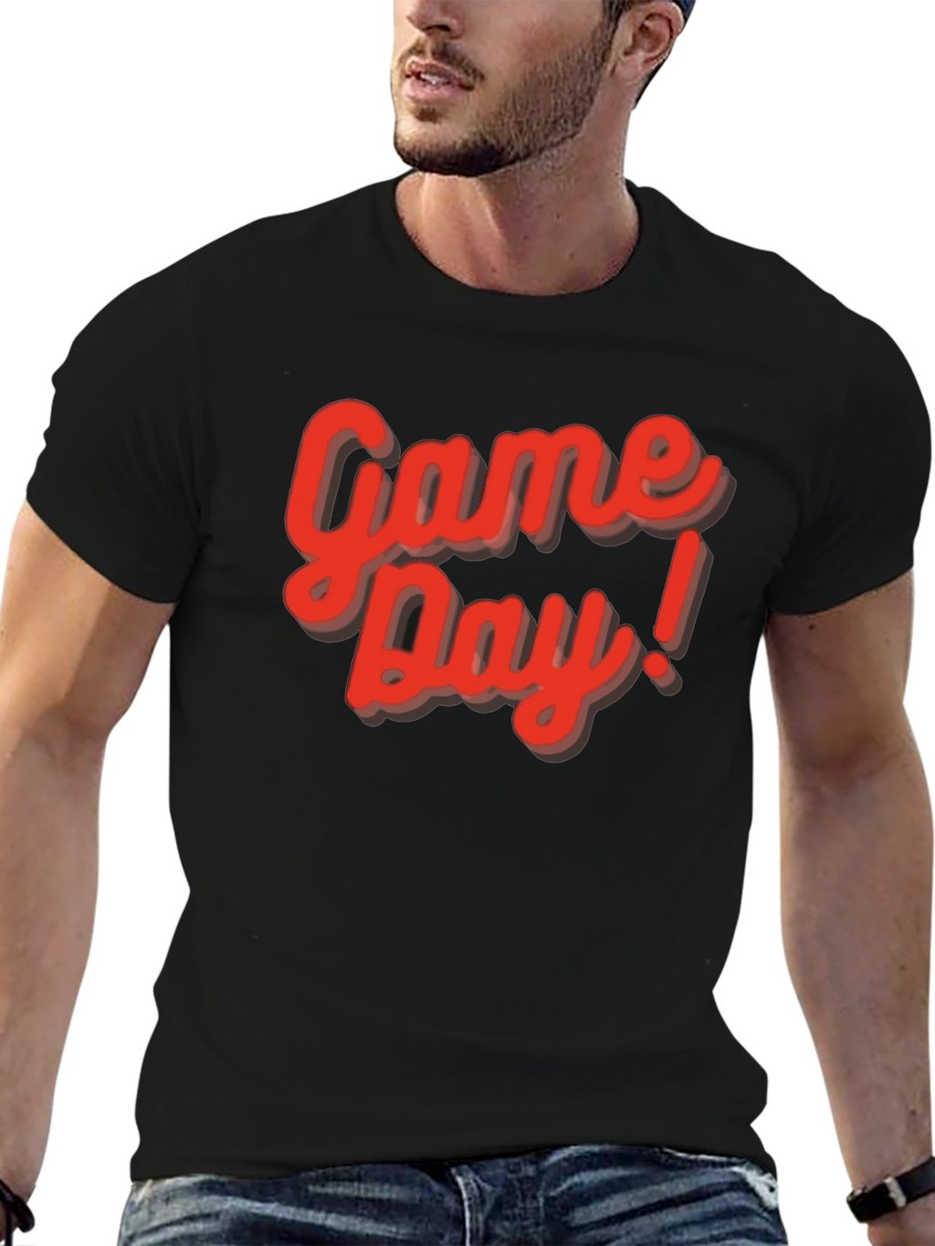 Game Day T-Shirt - Black