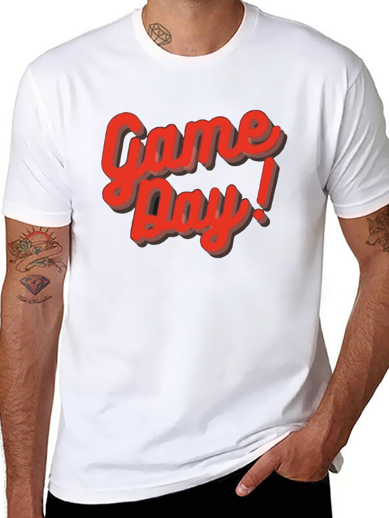 Game Day T-Shirt - Black