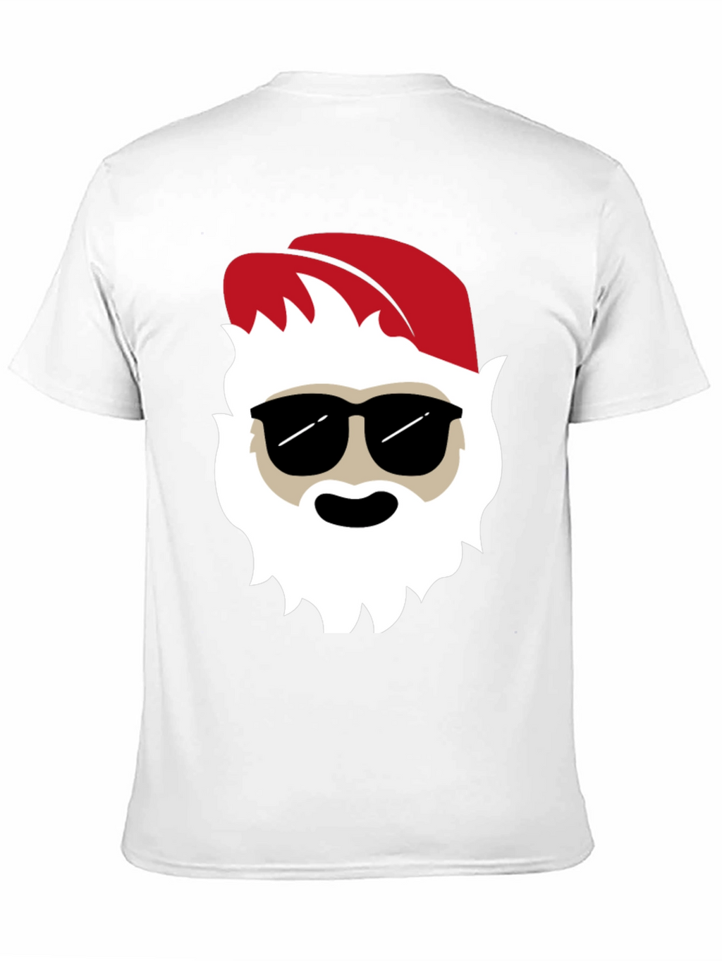 Cool Santa Graphic Tee - Holiday T-Shirt