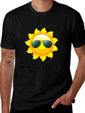Solar Power Sun T-Shirt - Cool Graphic Tee
