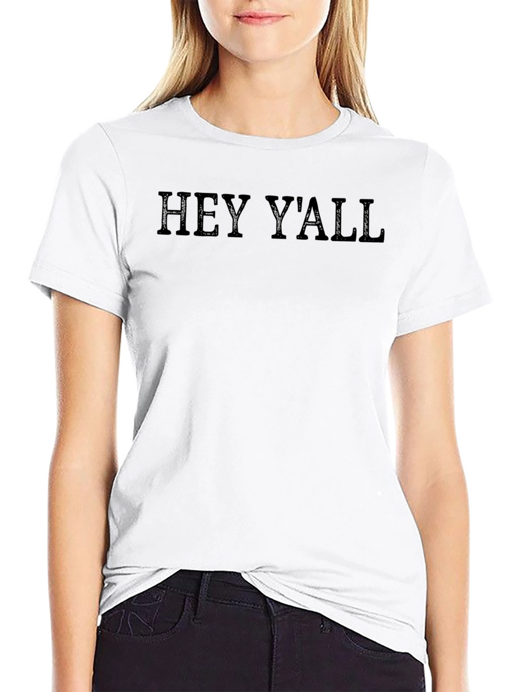 Hey Yall Graphic Tee - Casual Southern Style