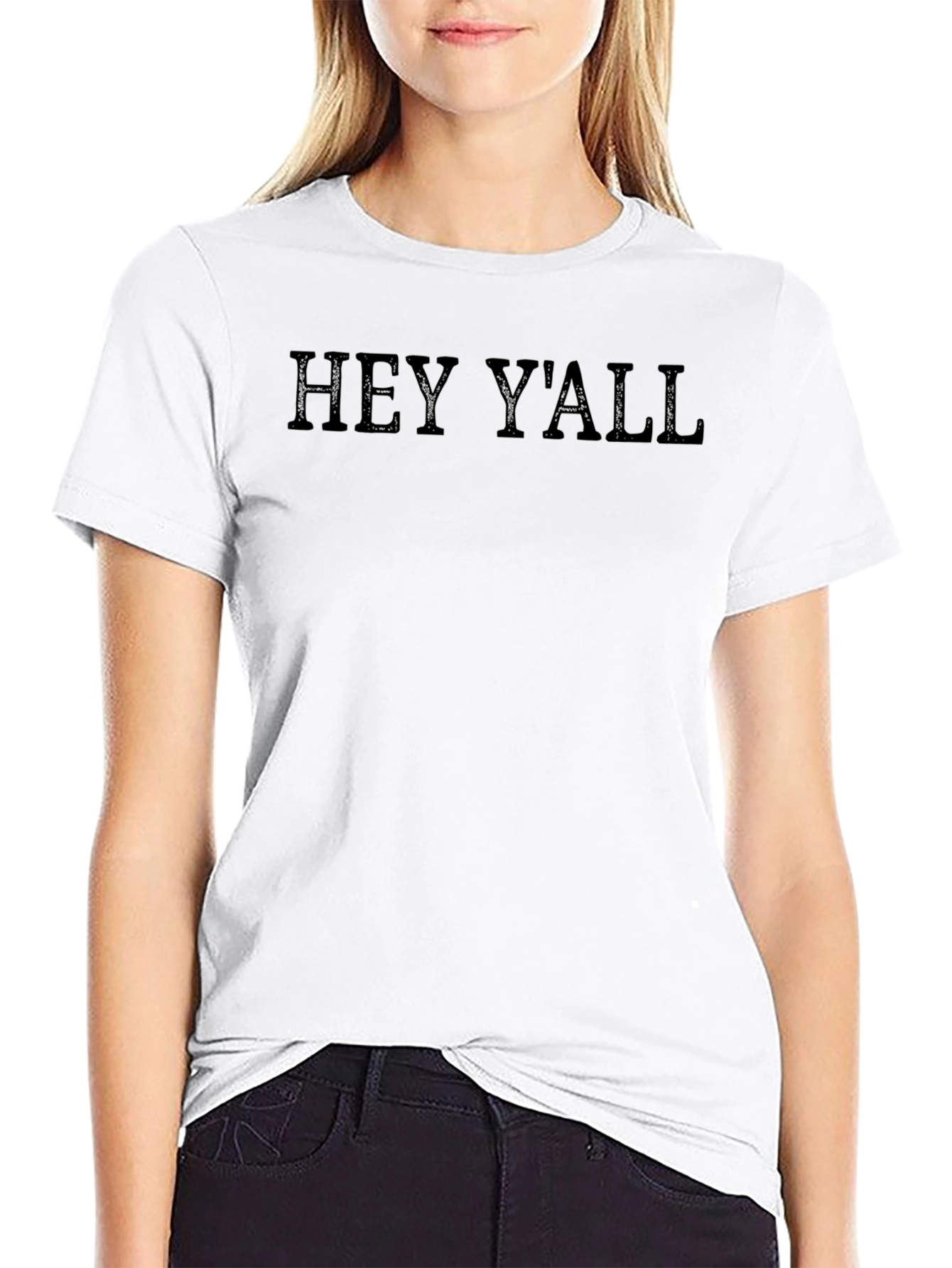 Hey Yall Graphic Tee - Casual Southern Style