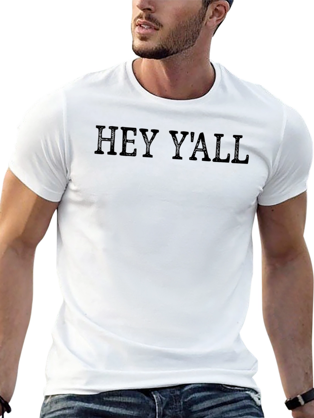 Hey Yall Graphic Tee - Casual Southern Style
