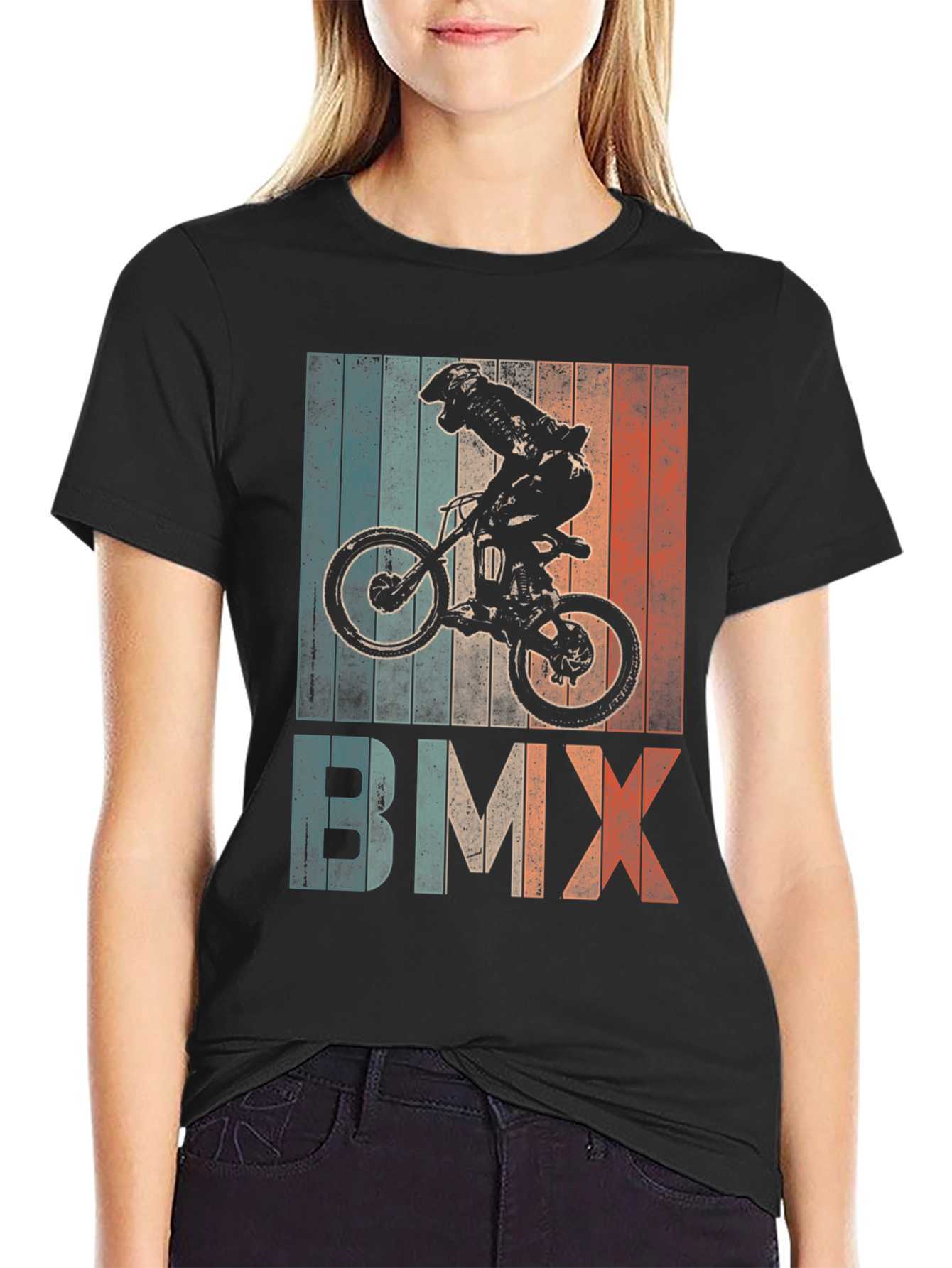 Retro BMX Graphic Tee - Cool Rider Style