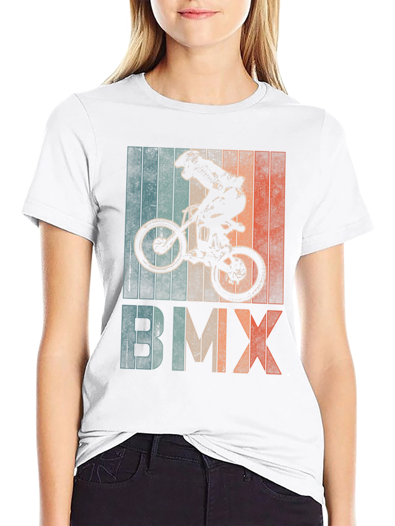 Retro BMX Graphic Tee - Cool Rider Style