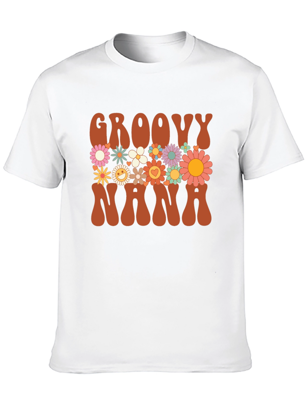 Groovy Nana Floral T-Shirt