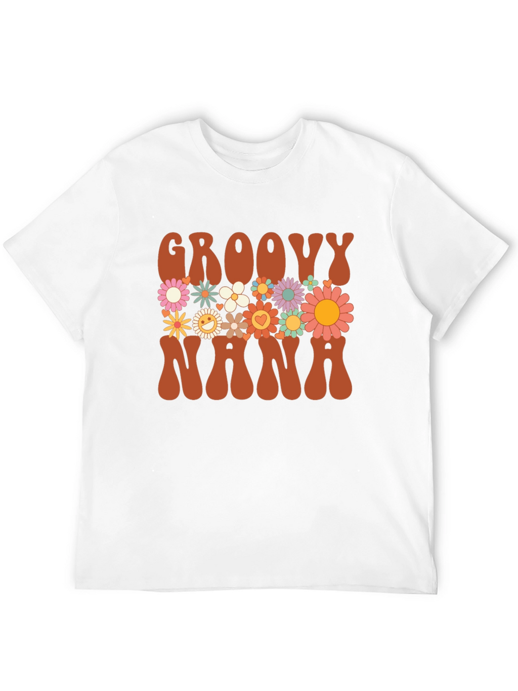 Groovy Nana Floral T-Shirt