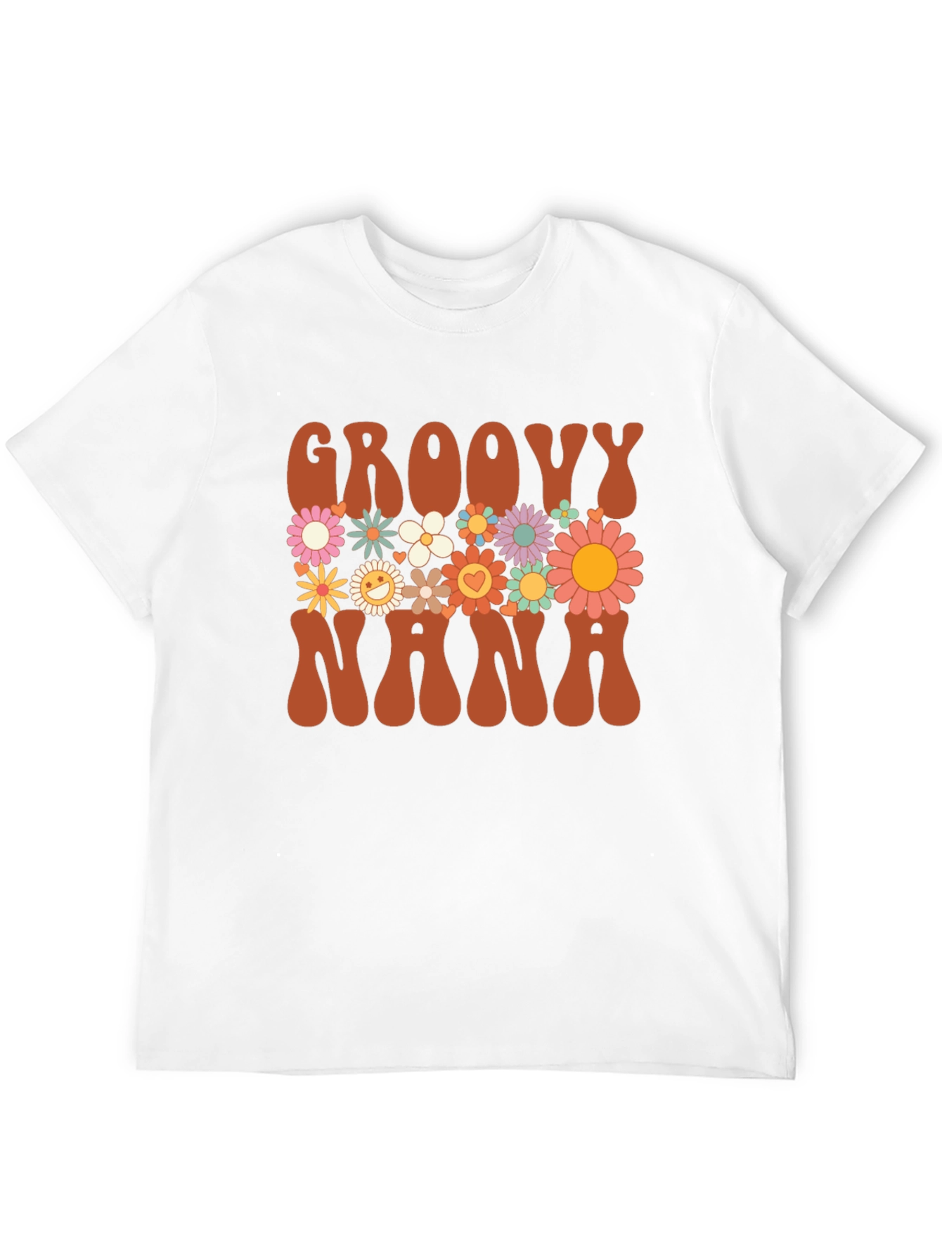 Groovy Nana Floral T-Shirt
