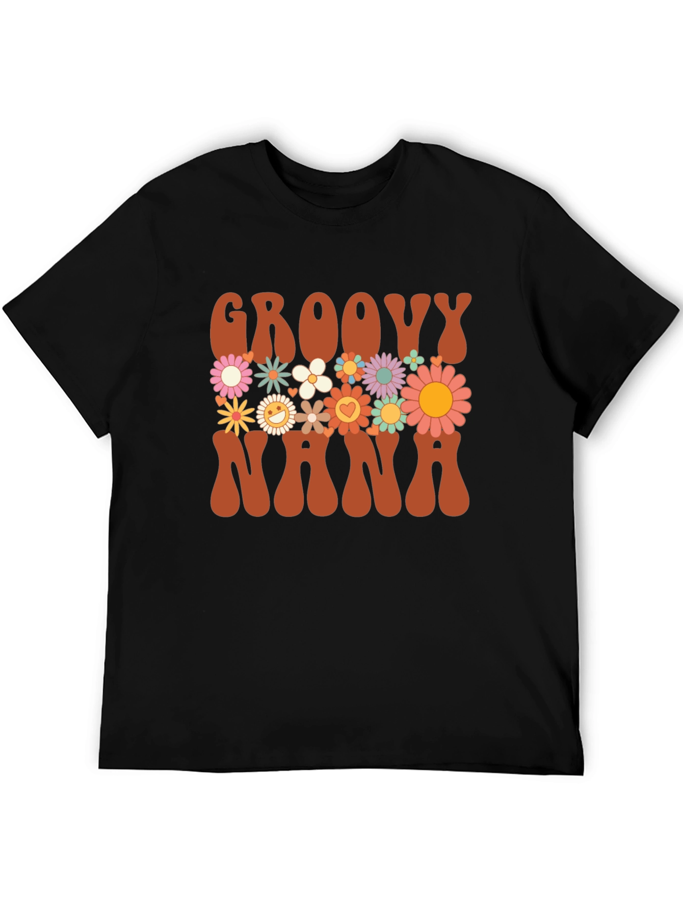 Groovy Nana Floral T-Shirt