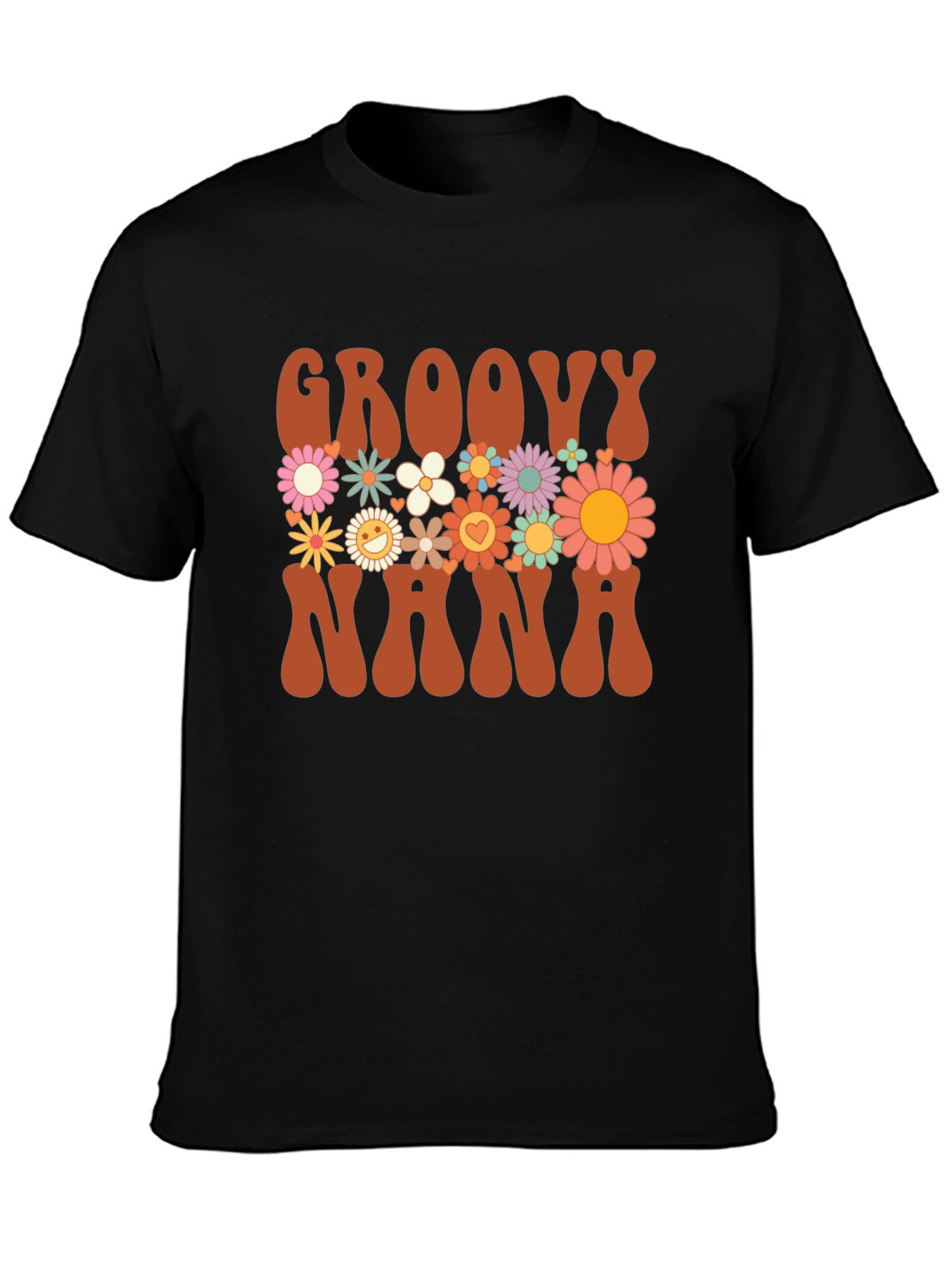 Groovy Nana Floral T-Shirt