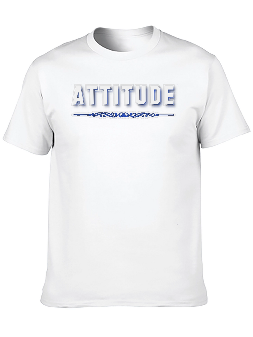 Attitude Graphic Tee - Mens Black T-Shirt