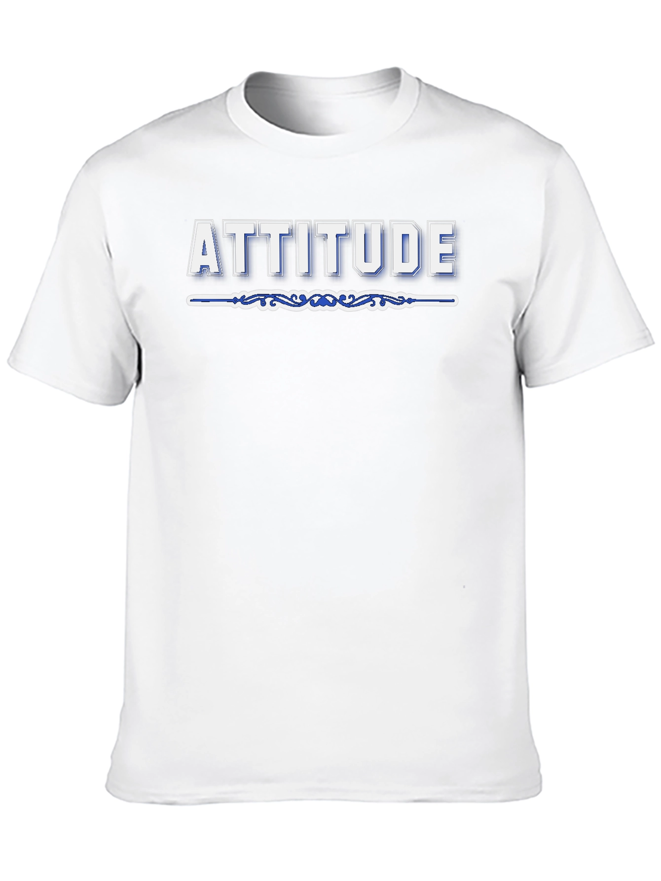 Attitude Graphic Tee - Mens Black T-Shirt