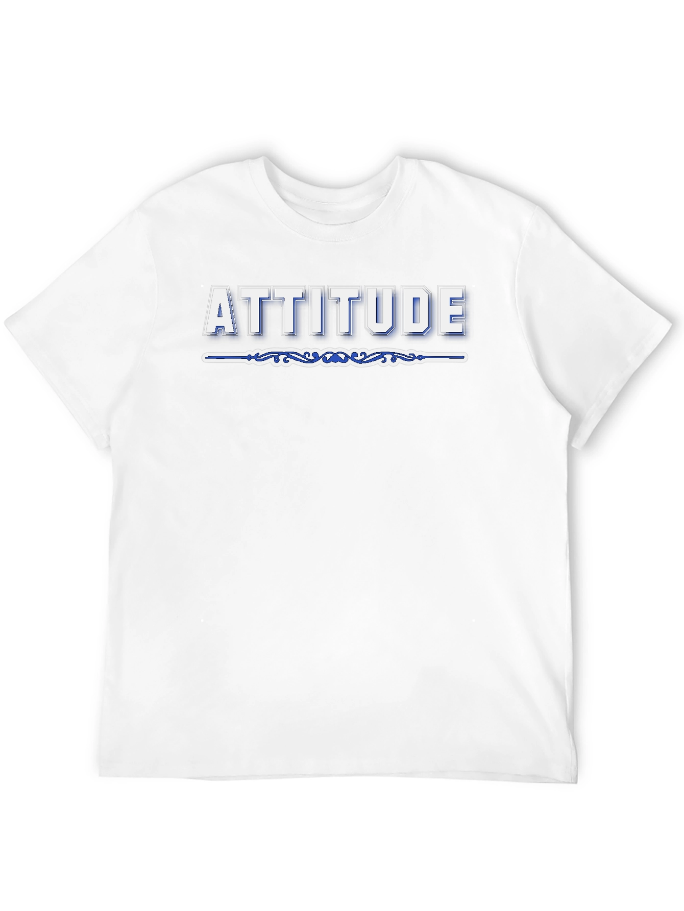 Attitude Graphic Tee - Mens Black T-Shirt