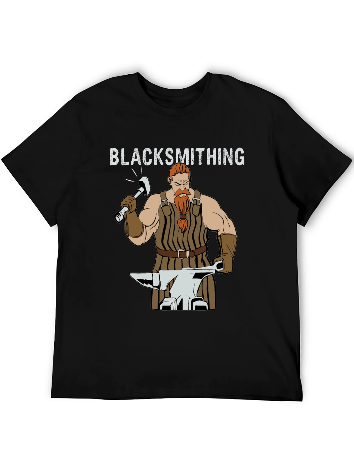 Blacksmithing Graphic T-Shirt - Hand Forged
