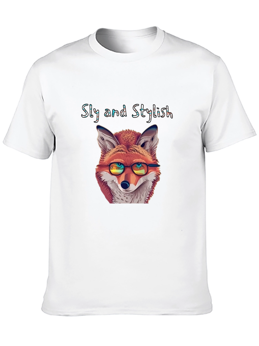 Sly and Stylish Fox Graphic T-Shirt