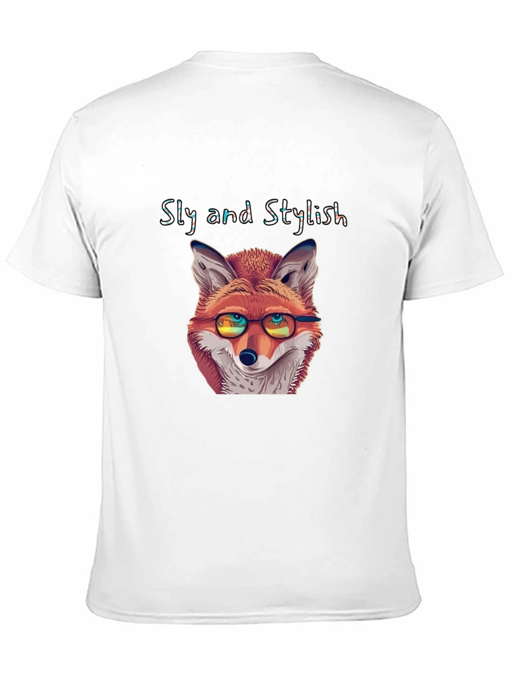 Sly and Stylish Fox Graphic T-Shirt