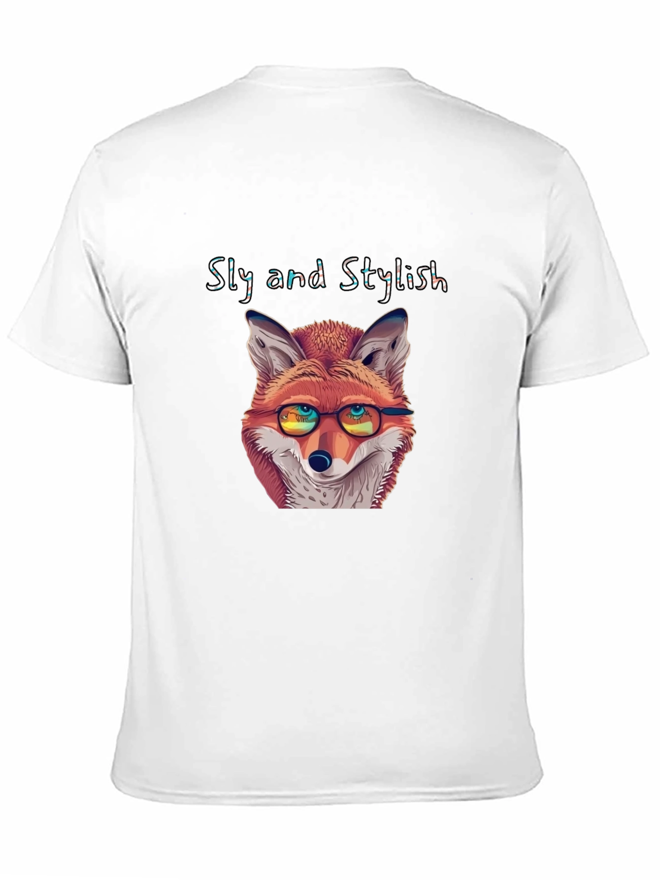 Sly and Stylish Fox Graphic T-Shirt