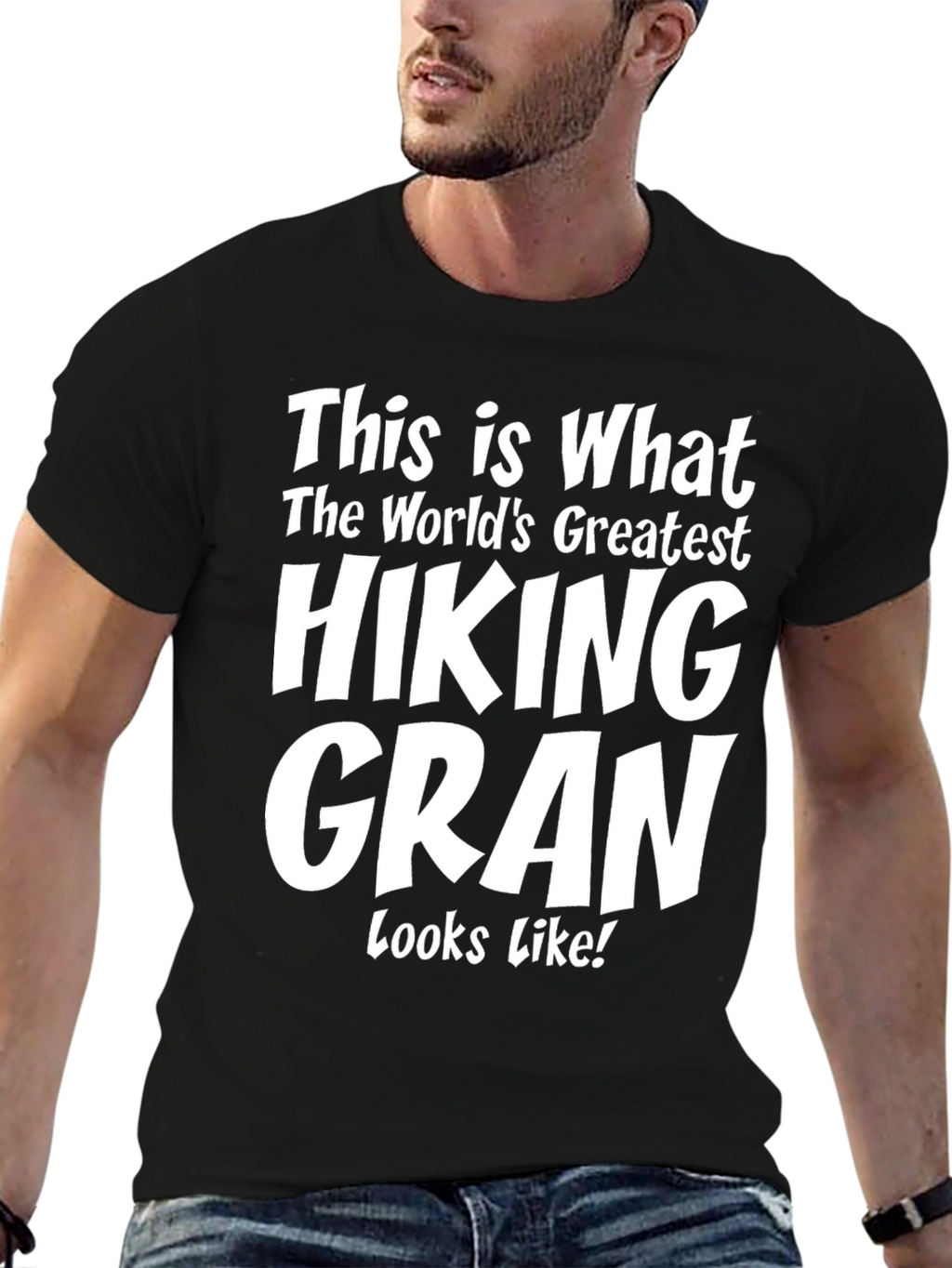 Hiking Gran T-Shirt - Worlds Greatest Hiker Gift