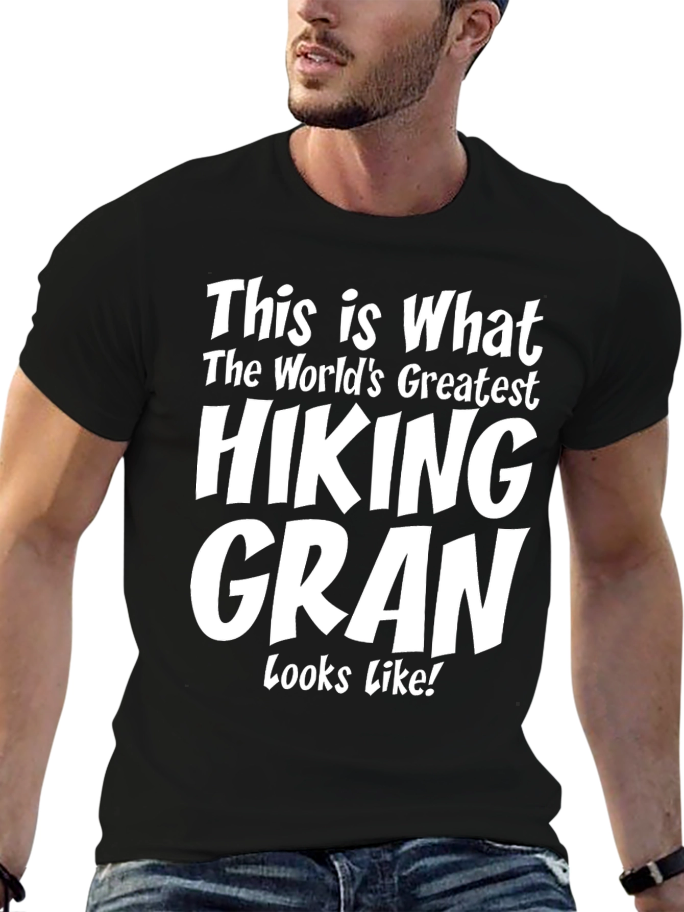 Hiking Gran T-Shirt - Worlds Greatest Hiker Gift