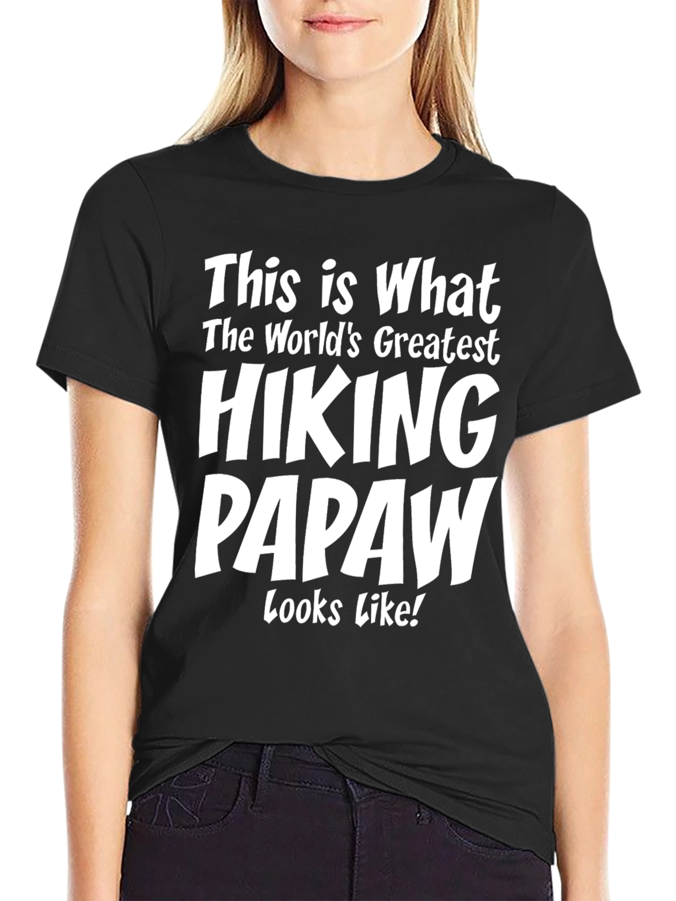 Hiking Papaw T-Shirt - Great Gift!