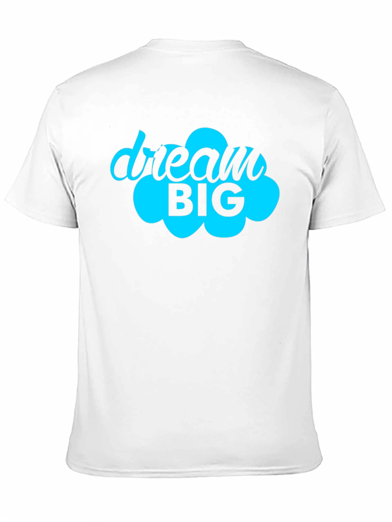 Dream Big Graphic Tee - Motivational Black T-Shirt