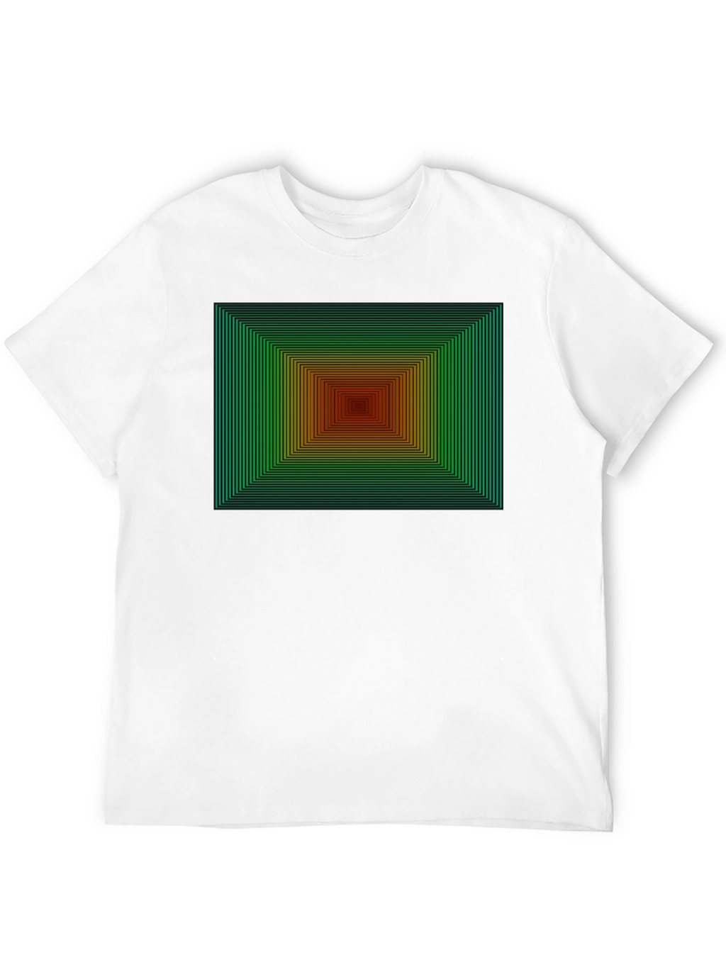 Geometric Gradient T-Shirt