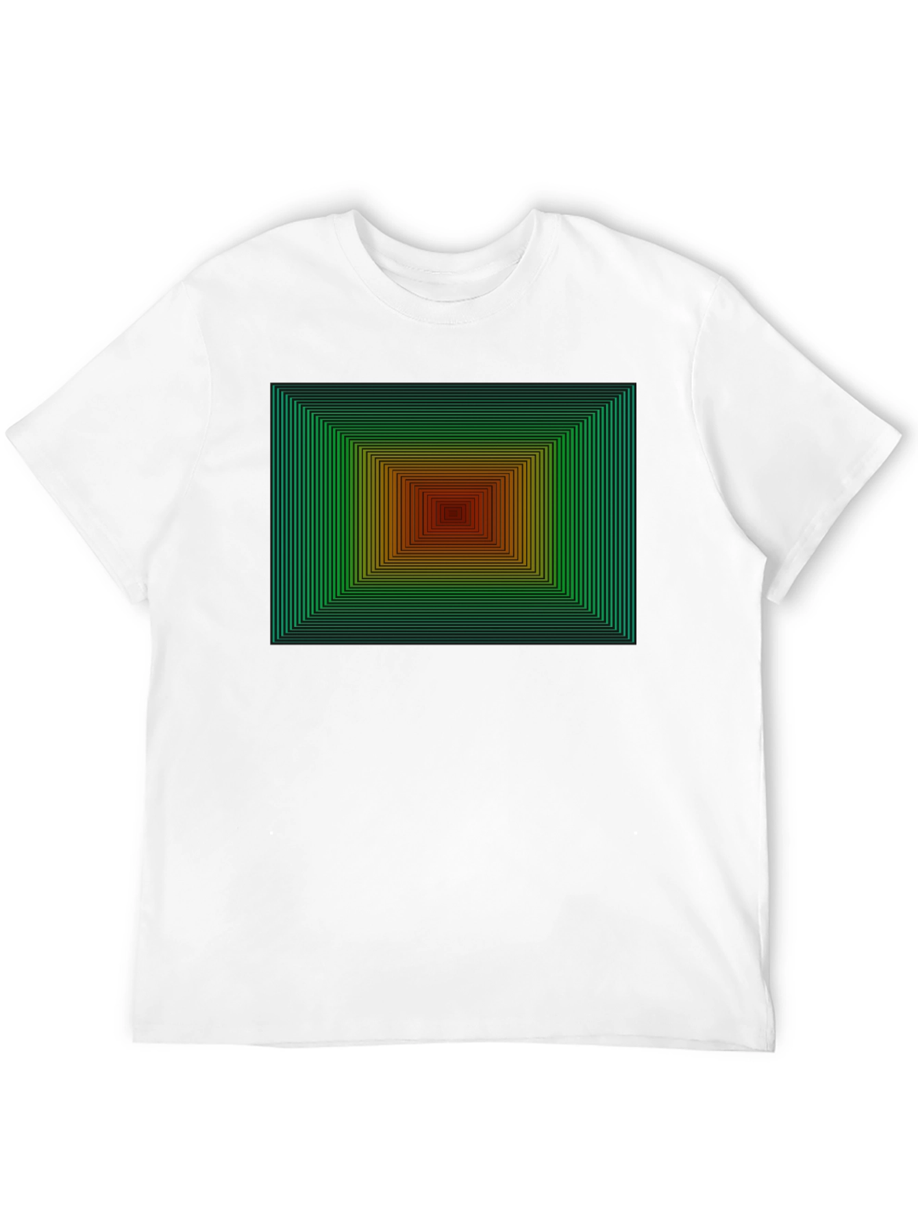 Geometric Gradient T-Shirt