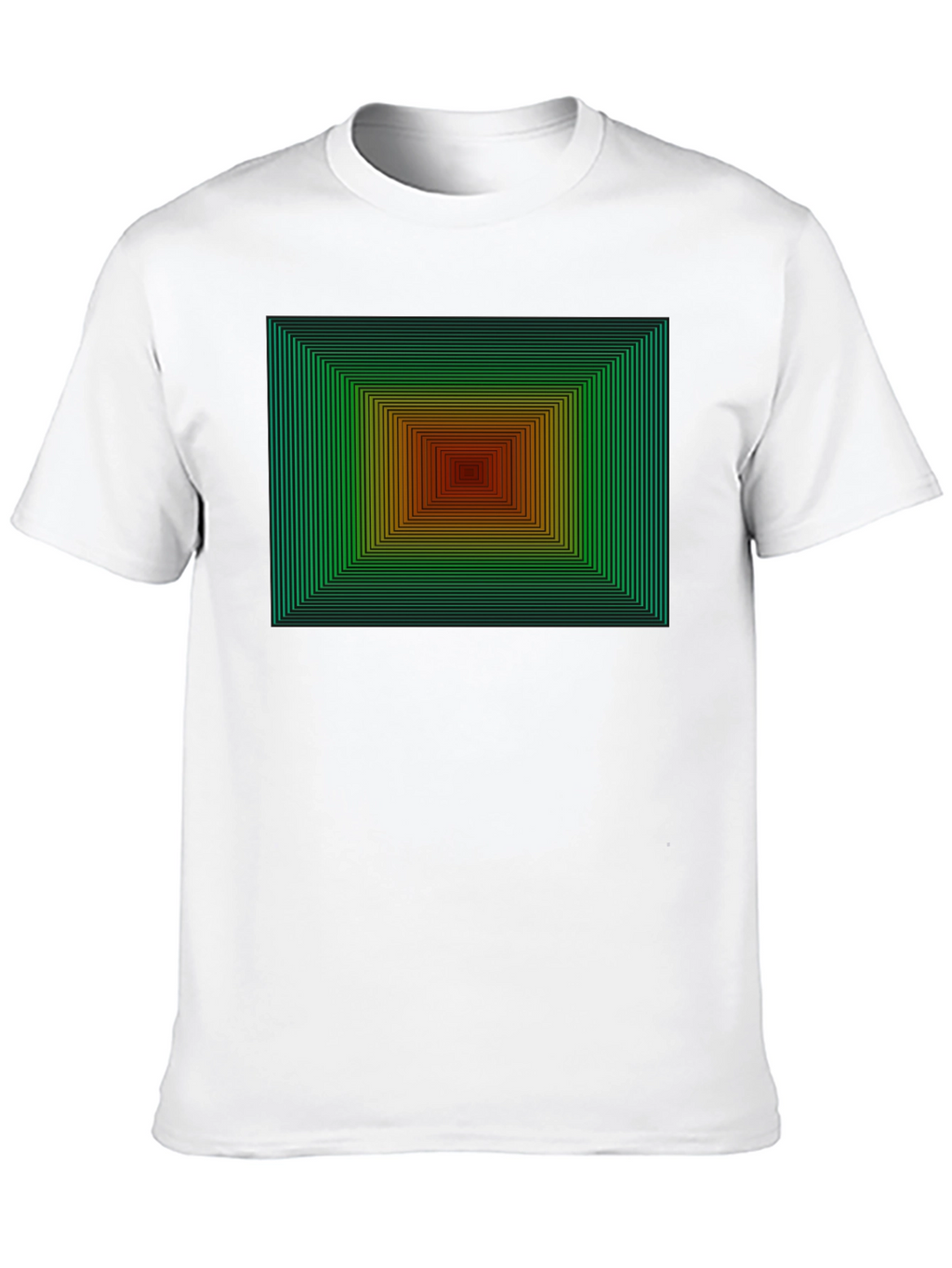 Geometric Gradient T-Shirt
