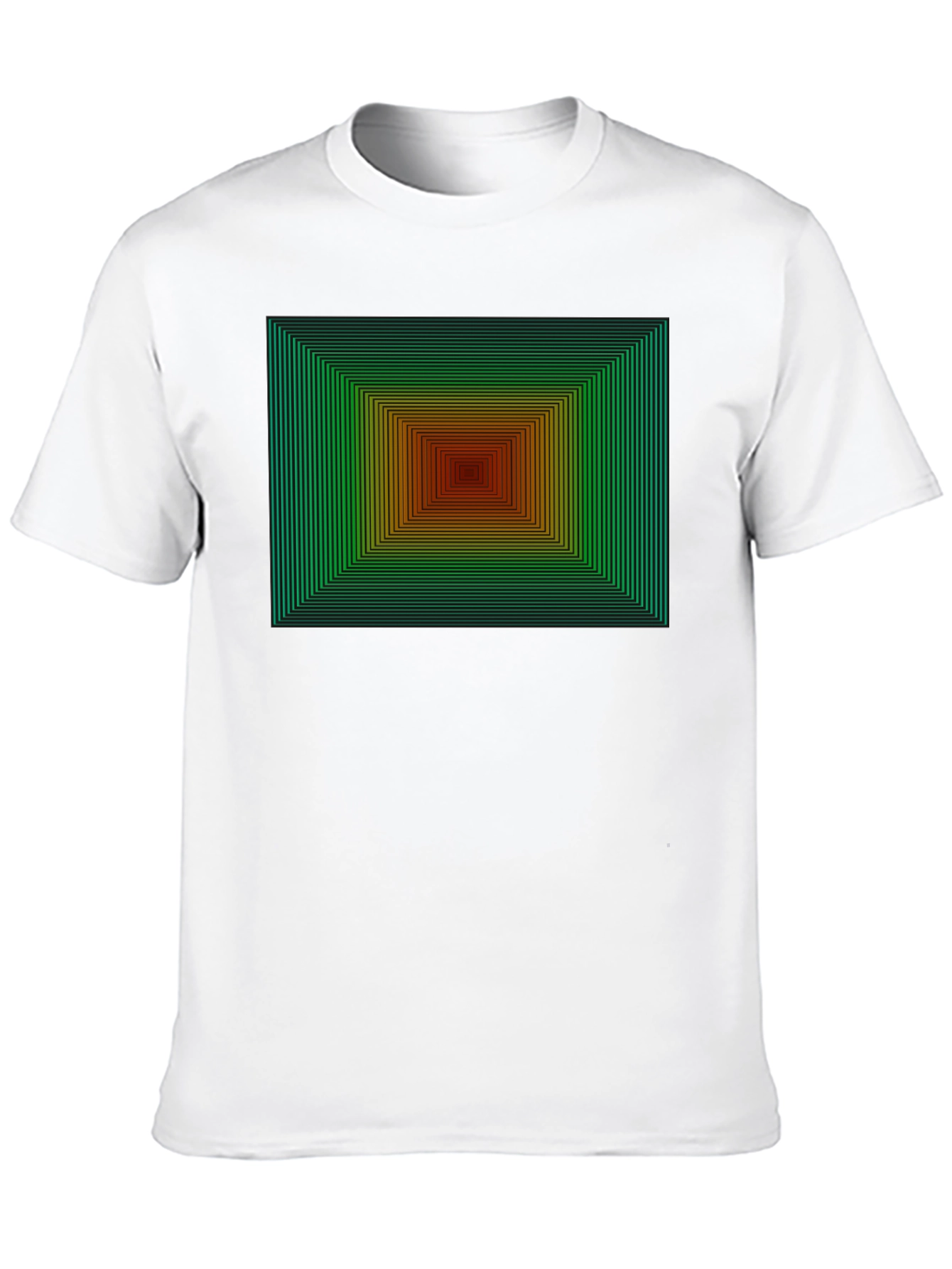 Geometric Gradient T-Shirt