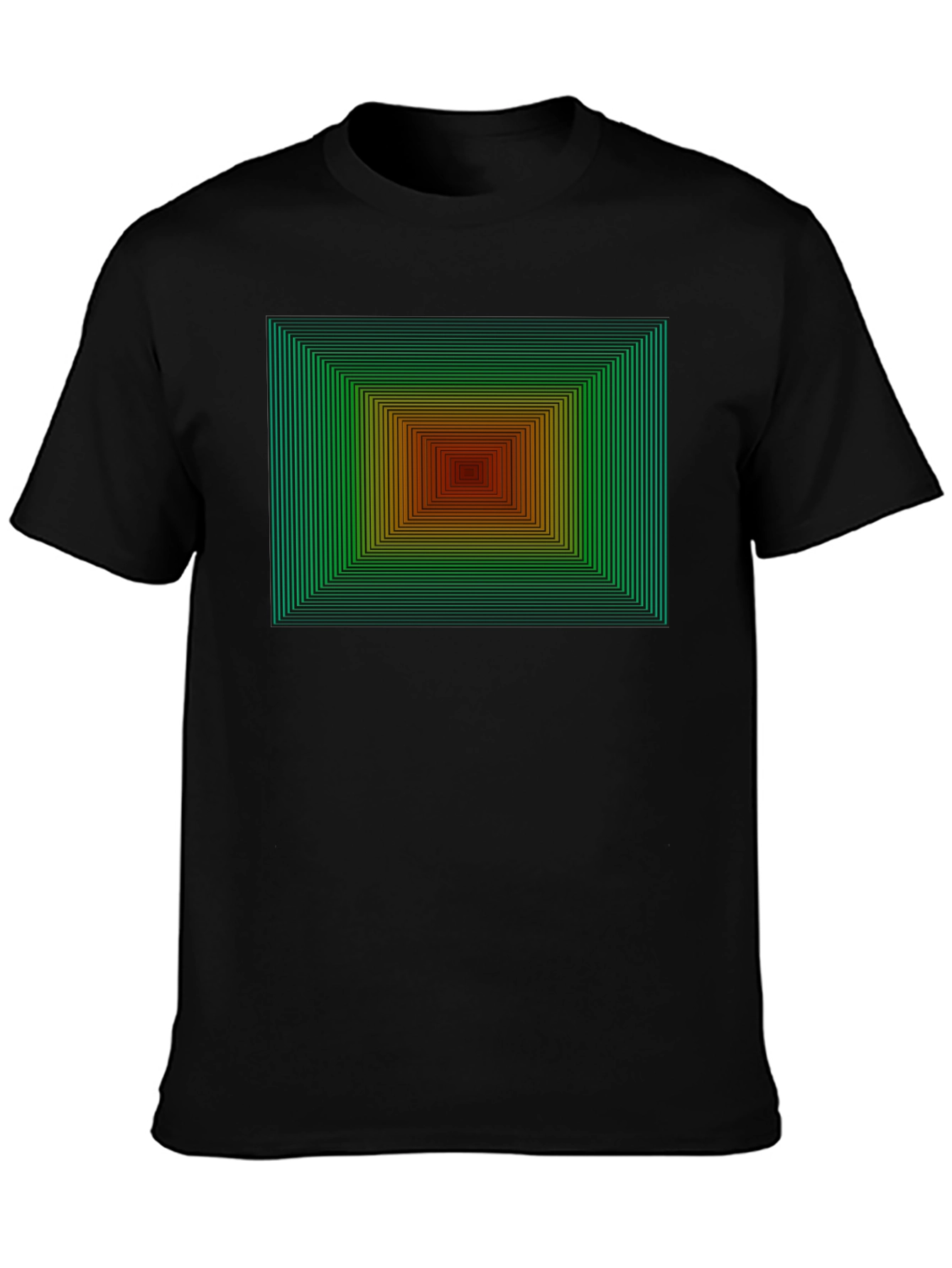 Geometric Gradient T-Shirt