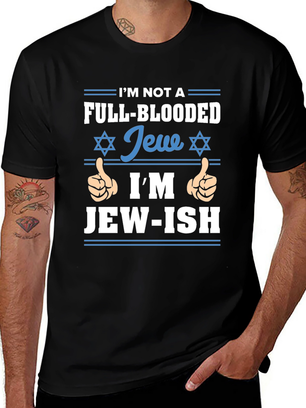 Jew-ish T-Shirt - Novelty Graphic Tee