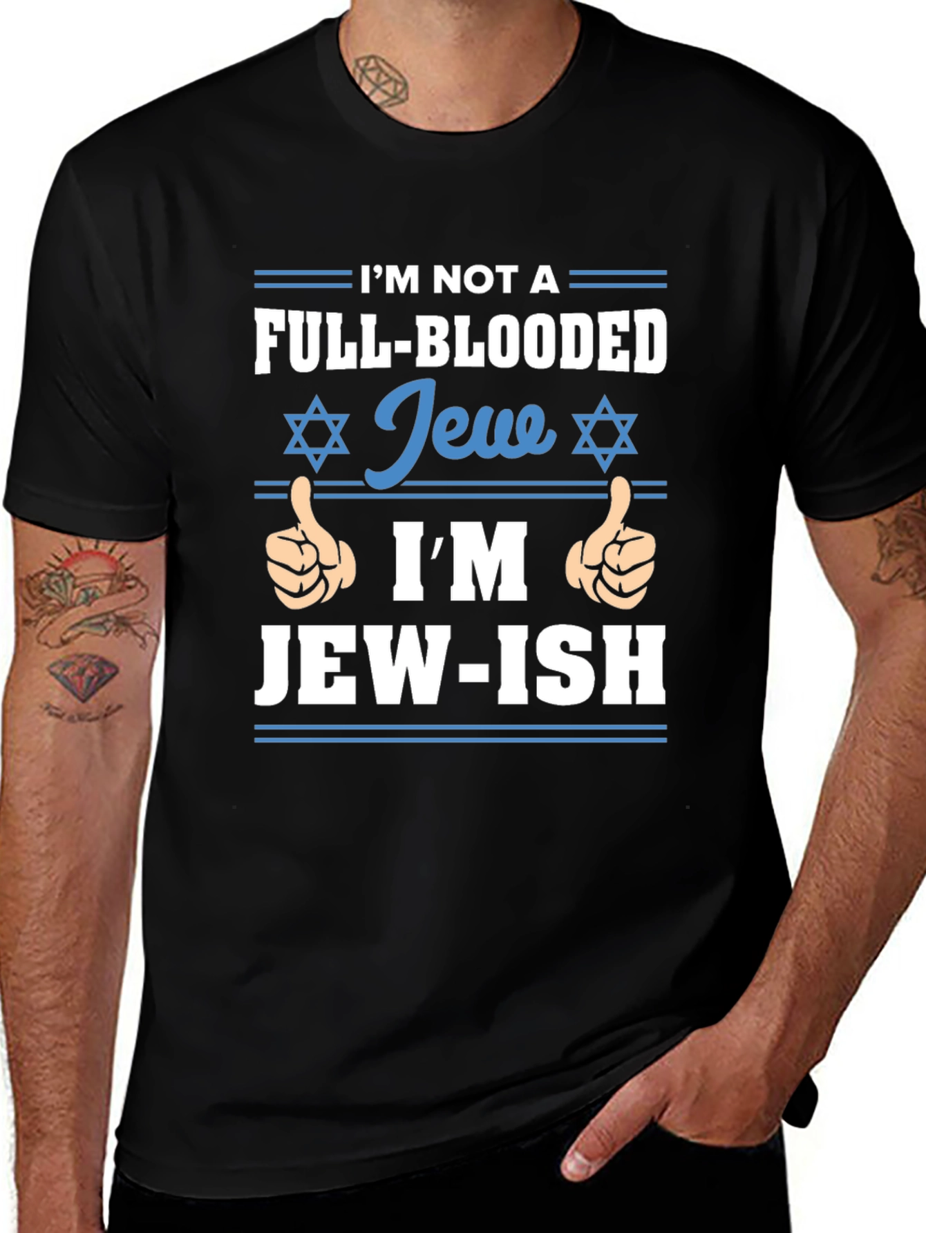 Jew-ish T-Shirt - Novelty Graphic Tee