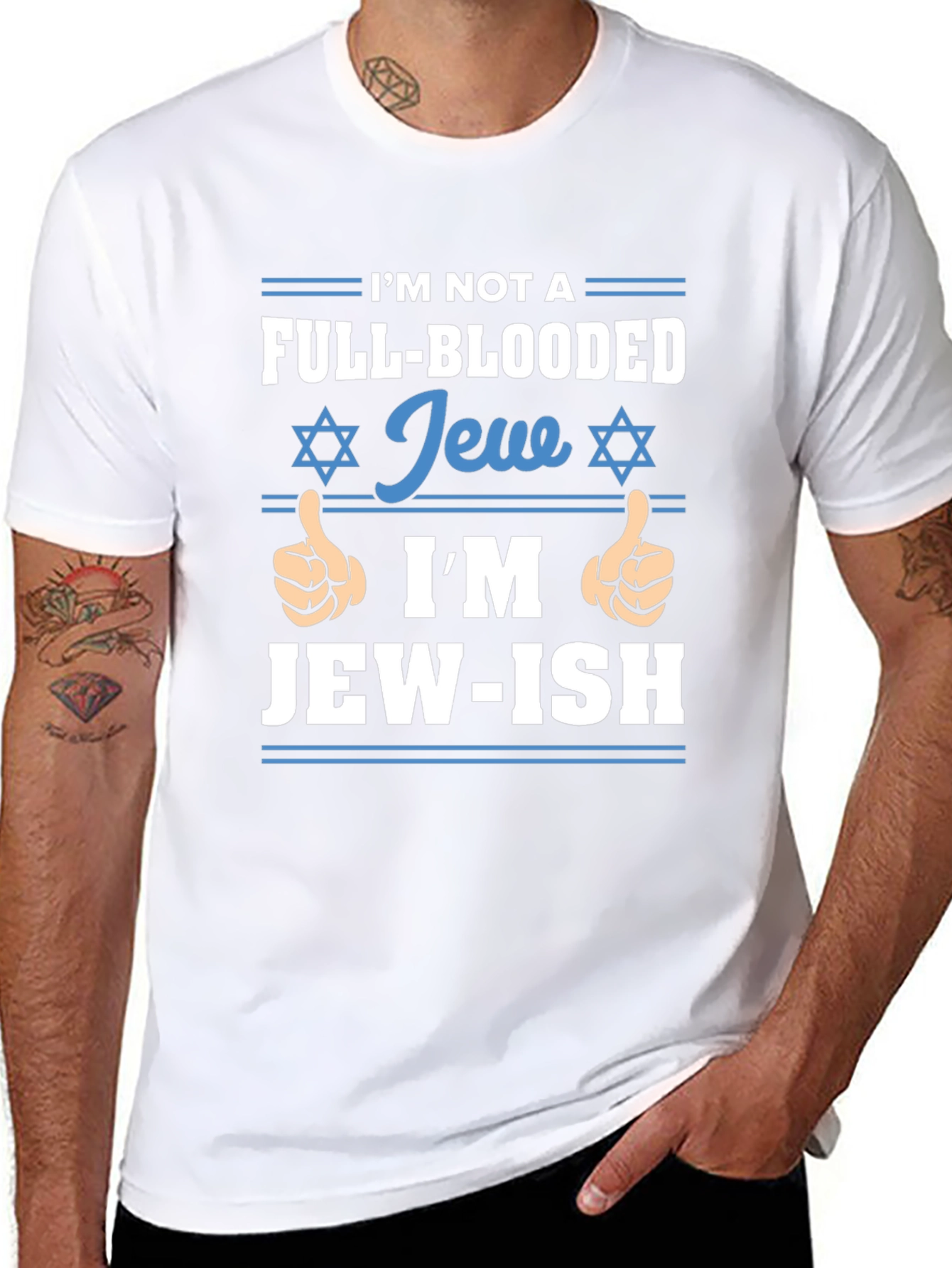 Jew-ish T-Shirt - Novelty Graphic Tee