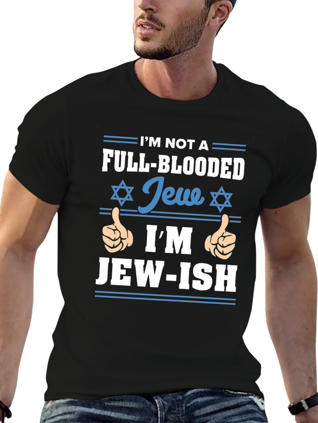 Jew-ish T-Shirt - Novelty Graphic Tee