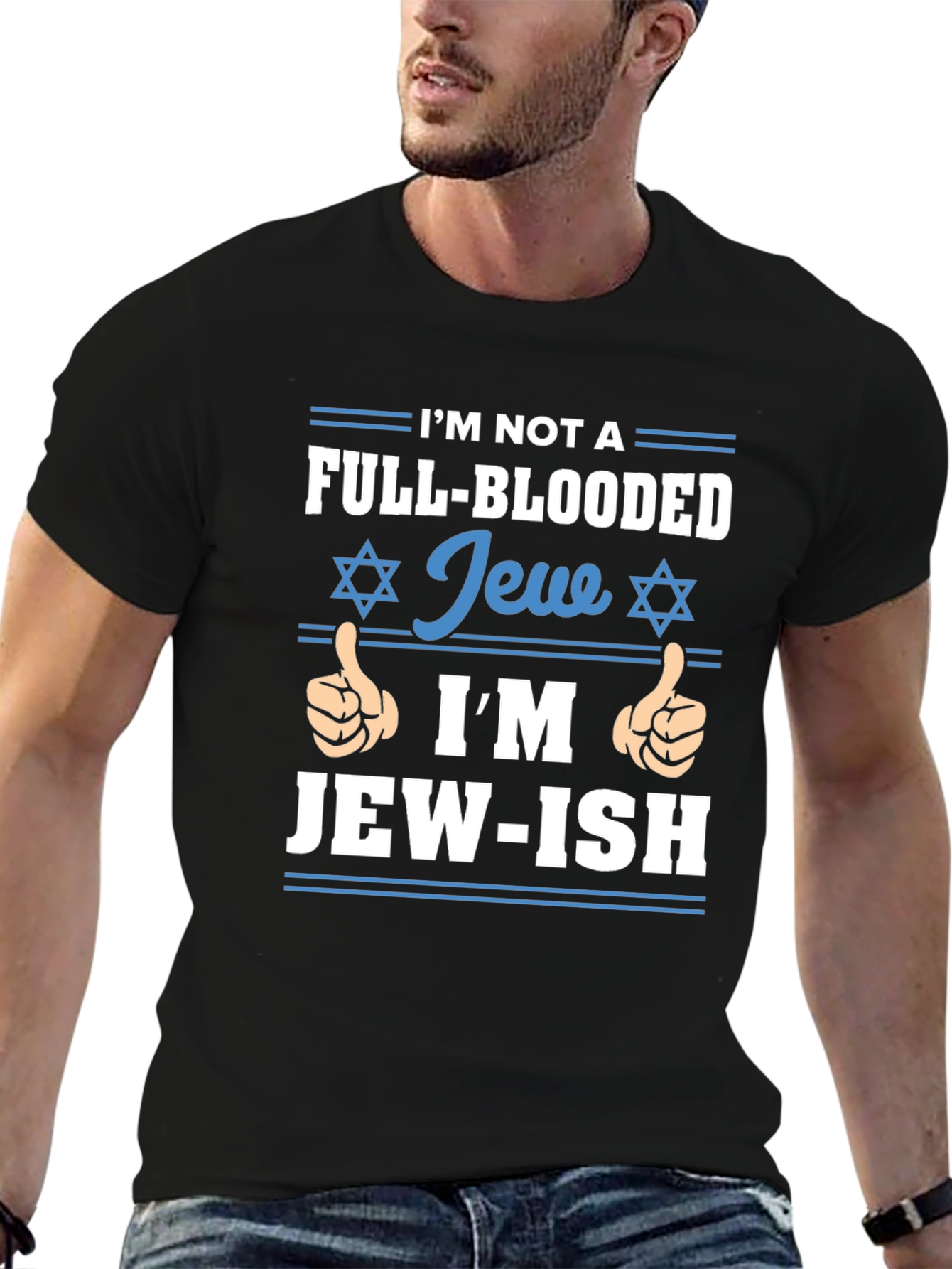 Jew-ish T-Shirt - Novelty Graphic Tee
