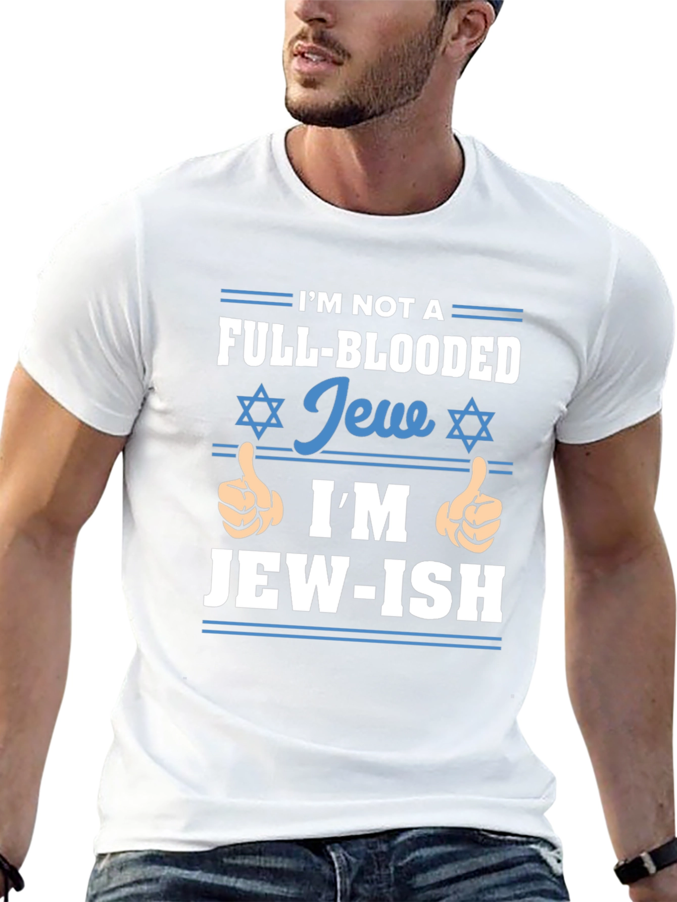 Jew-ish T-Shirt - Novelty Graphic Tee