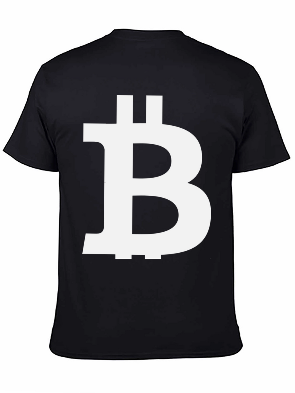 Bitcoin Black Graphic Tee - Crypto Currency T-Shirt