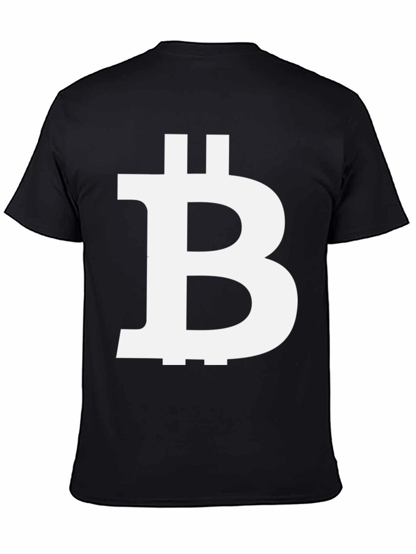 Bitcoin Black Graphic Tee - Crypto Currency T-Shirt