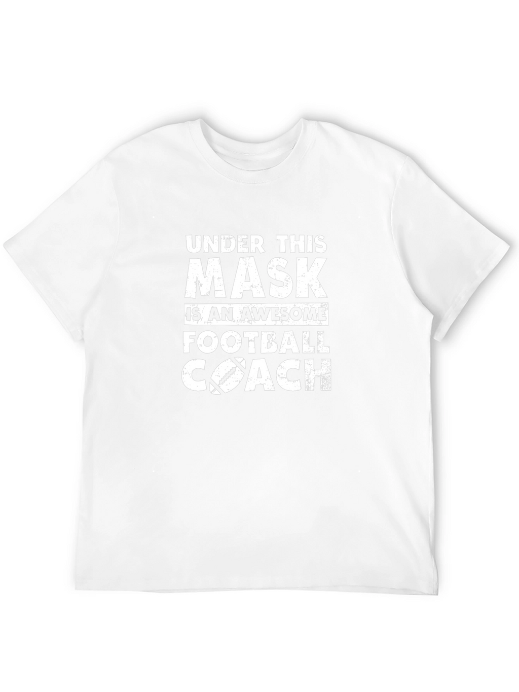 Awesome Football Coach Mask T-Shirt