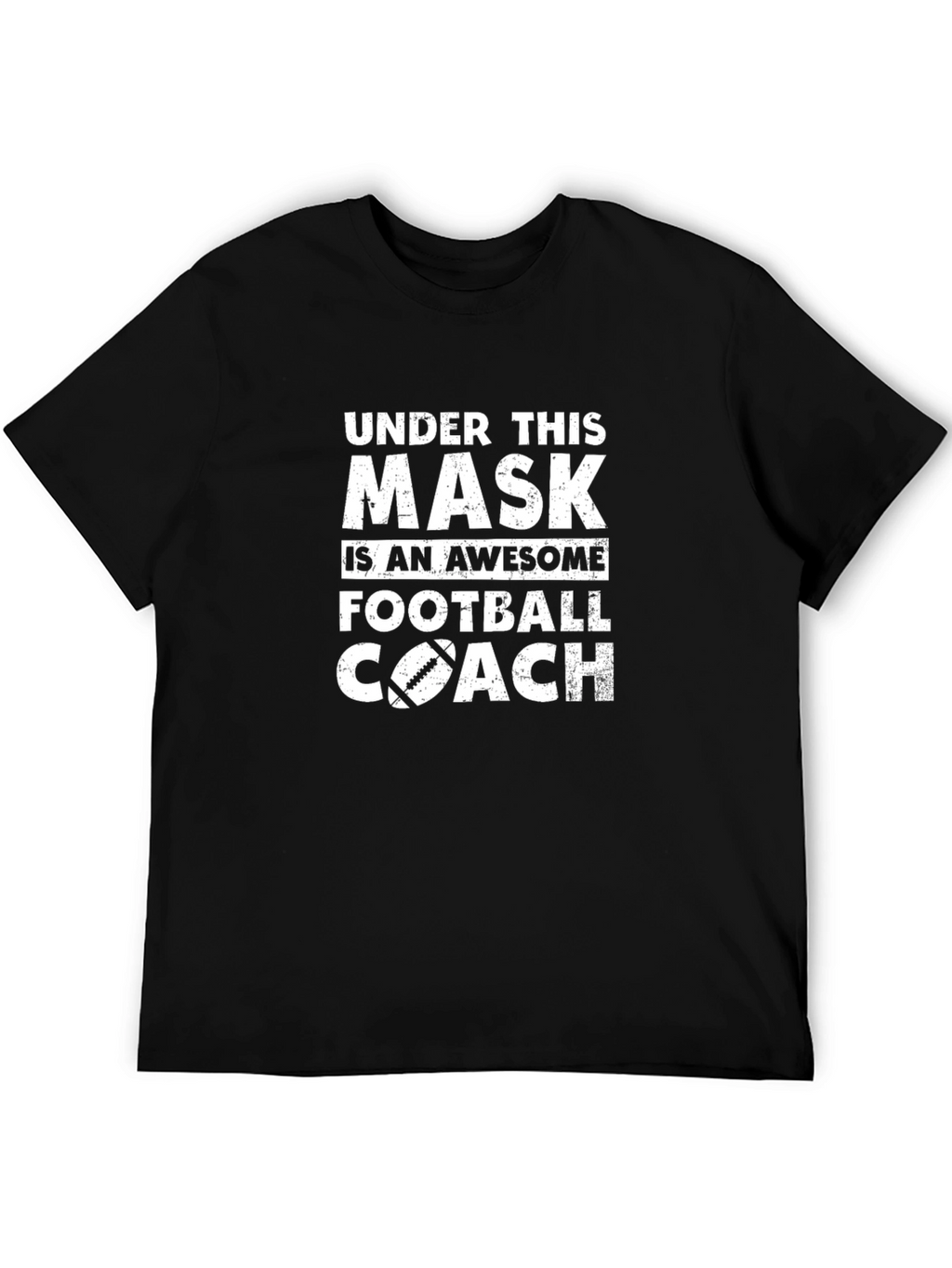 Awesome Football Coach Mask T-Shirt