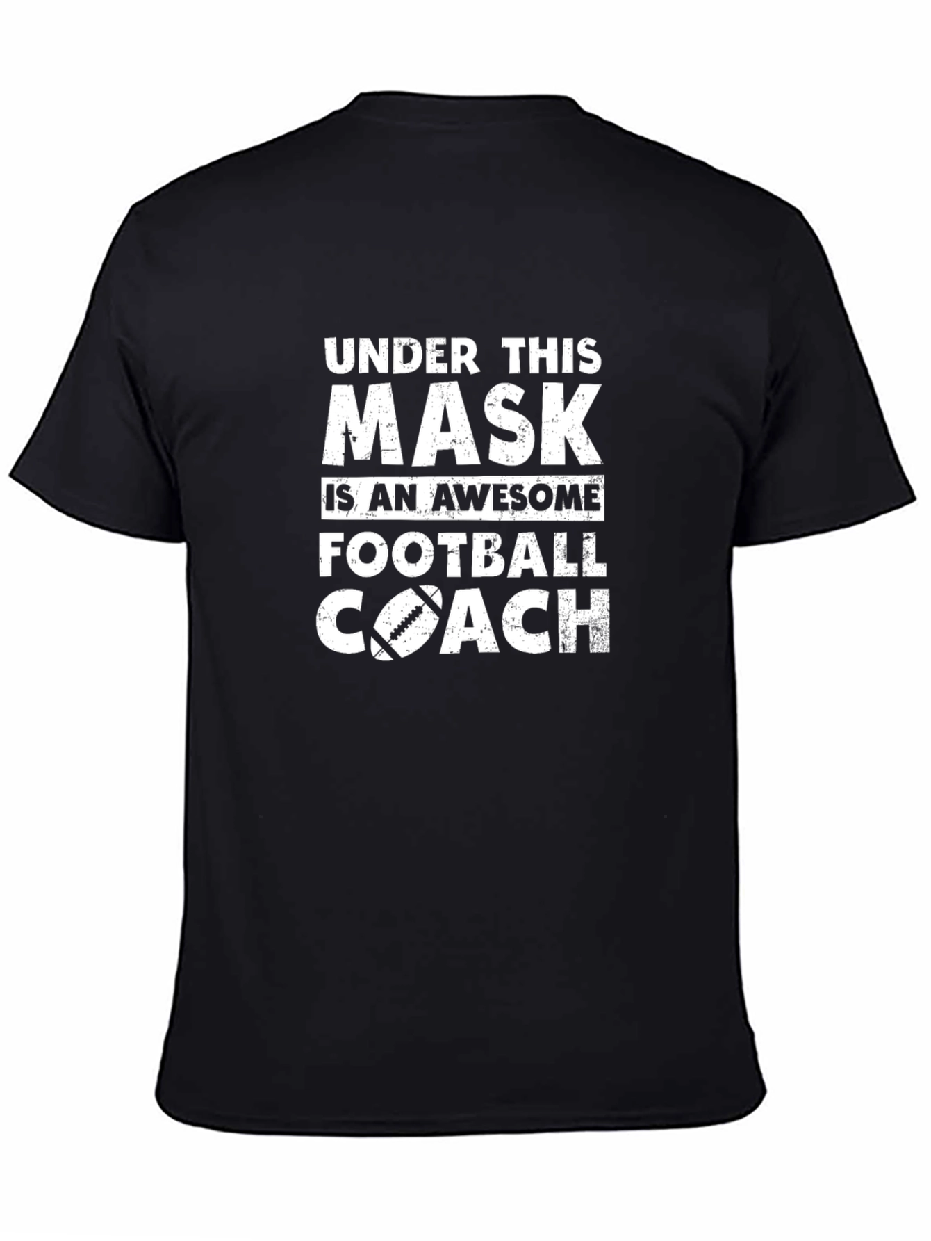Awesome Football Coach Mask T-Shirt