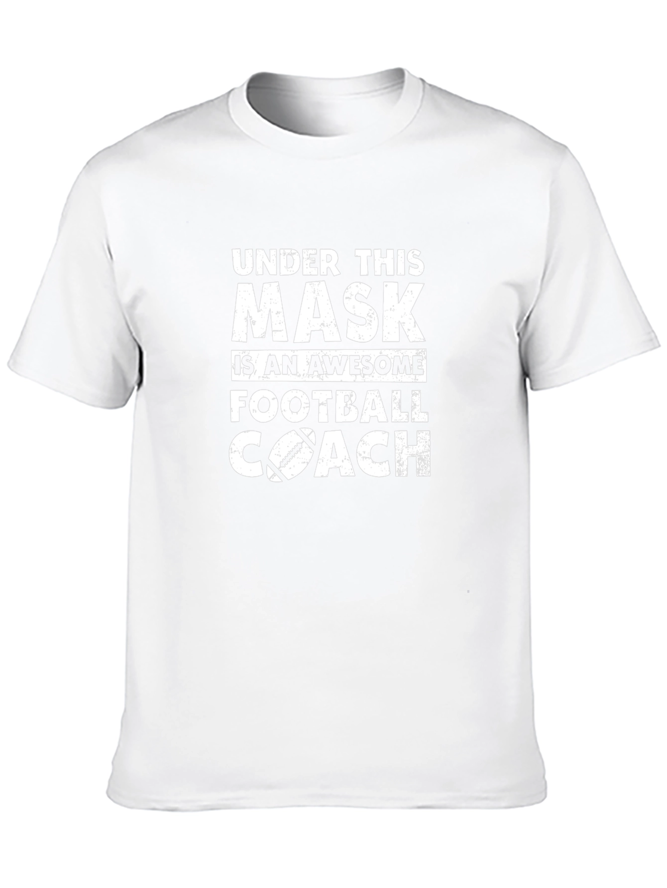 Awesome Football Coach Mask T-Shirt
